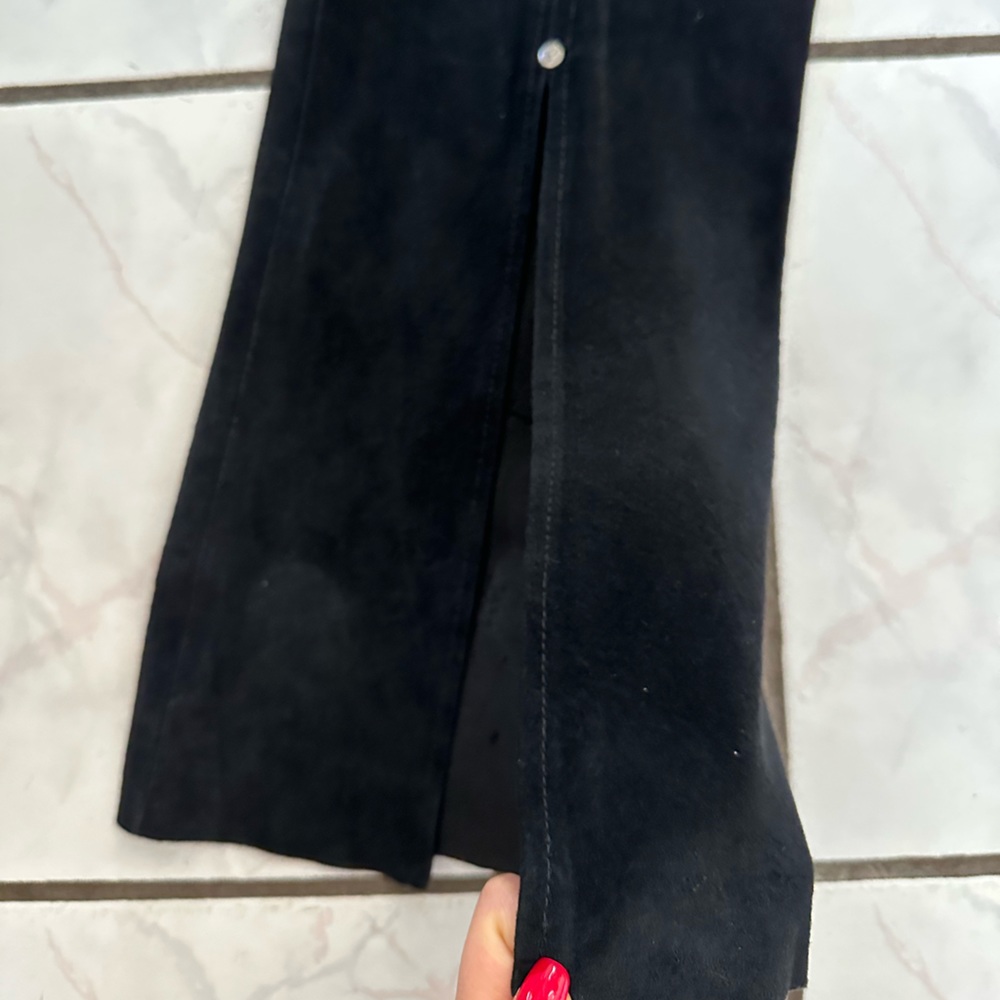 Yansi fugel black suede pants - Picture 3 of 12
